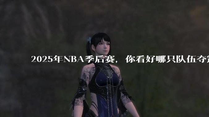2025年NBA季后赛，你看好哪只队伍夺冠？